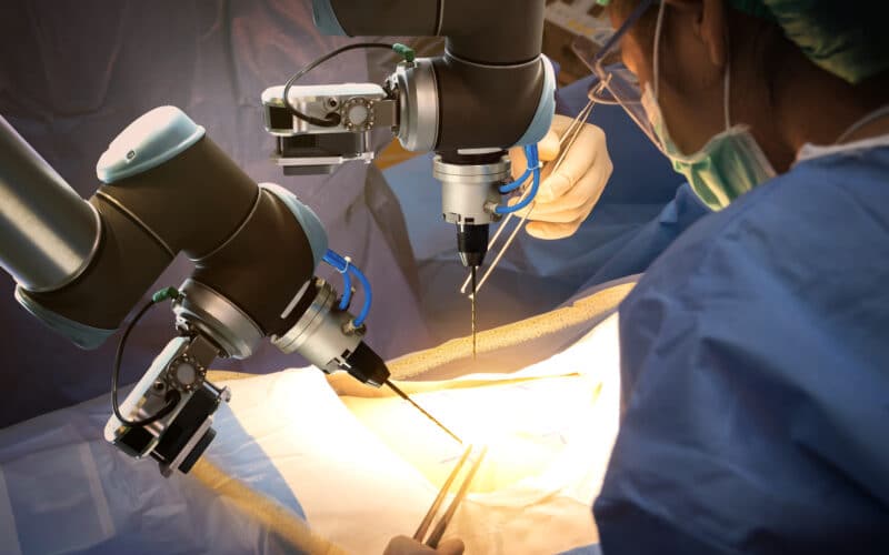 Artificial Intelligence for Spine Surgery Automation Robot