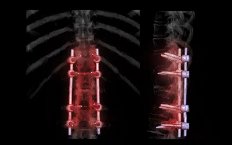 Pedicle screw fusion