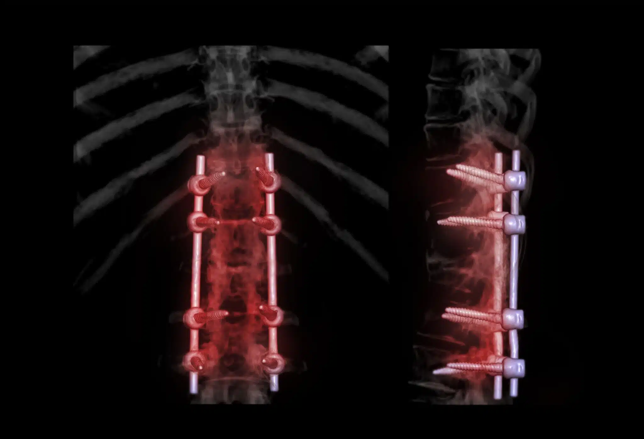 Pedicle screw fusion